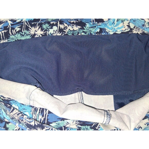 Christopher & Banks Women's Crop Signature Slimming Pants Palm Tree Size 14 - Picture 3 of 11